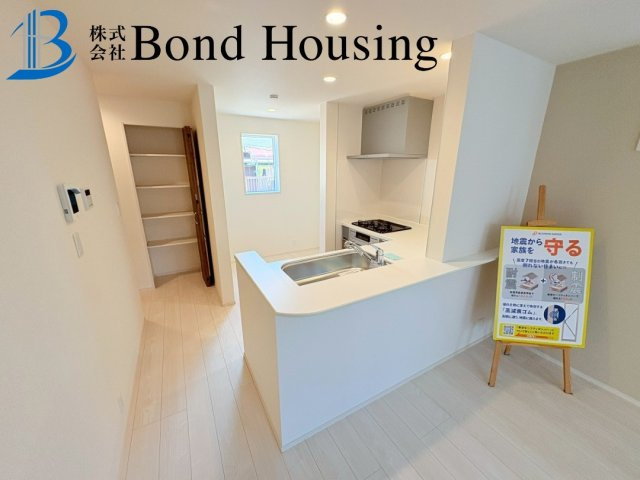 西明石駅まで徒歩14分　北王子町　新築戸建のキッチン