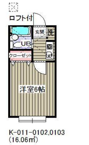 カーサ・ブランカ浦安の間取り
