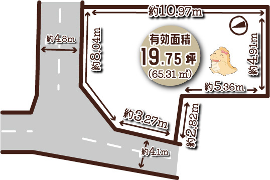 梅津林口町　条件無土地