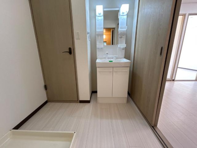 【洗面所】 | カーサーアスール | 洗面