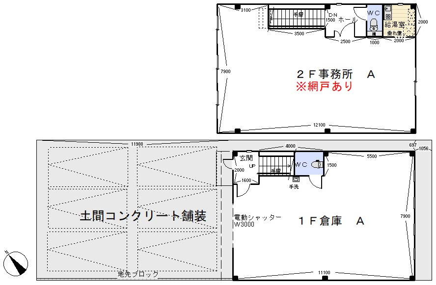 八田町１－１３－６ＧＩＭＵＣＯの間取り