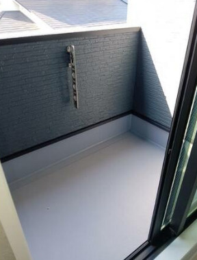 アンリコートⅡのバルコニー