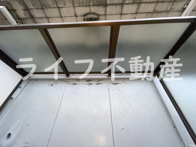 クローバーハイツのバルコニー|バルコニー付きです