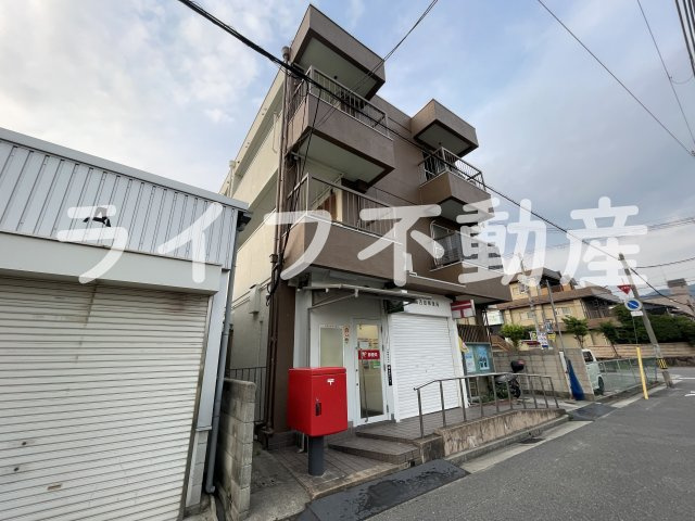 クローバーハイツの外観|外はこのようになっています