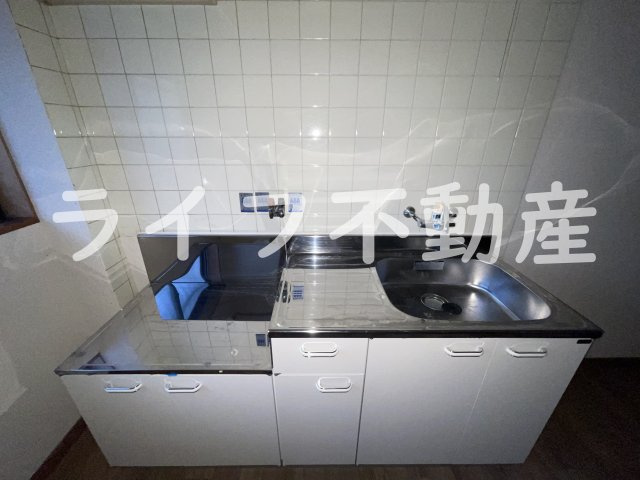 クローバーハイツのキッチン|きれいなキッチンです