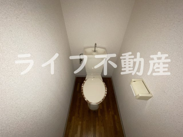 クローバーハイツのトイレ|清潔感のあるトイレです