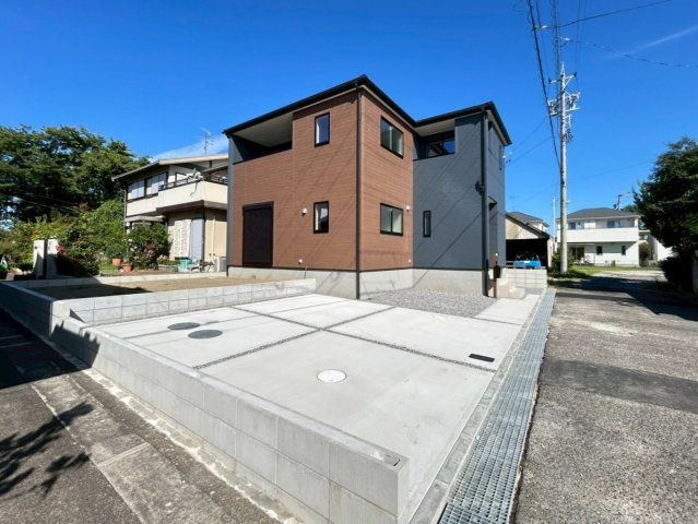 リーブルガーデン　一宮市浅井町前野　全1区画分譲の前面道路含む現地写真|■全体写真　
■ヤマダ不動産　株式会社リライフ　