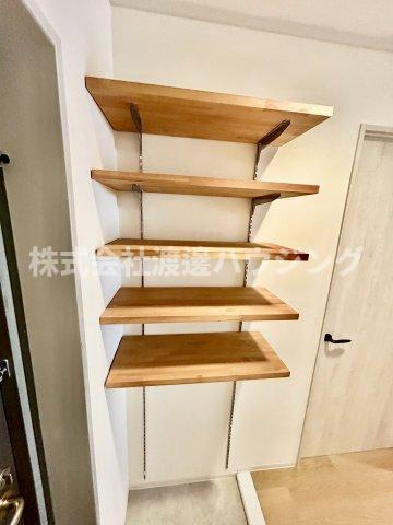 パークハイツアイリス５号館の収納|玄関収納