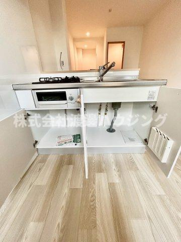 クリーンヴィラ安威川の収納|キッチン下