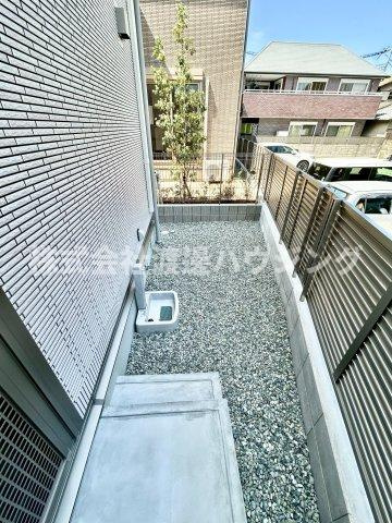 ｐａｎａ　ｃａｓａ　P棟の庭|バルコニーもございます。