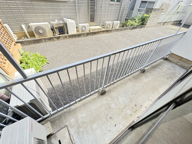 小西第6マンションのバルコニー