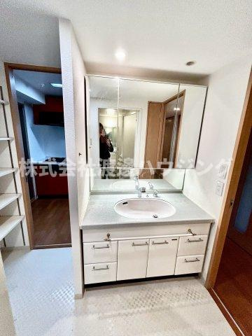 ディアステージ江坂G-TOWERの洗面所