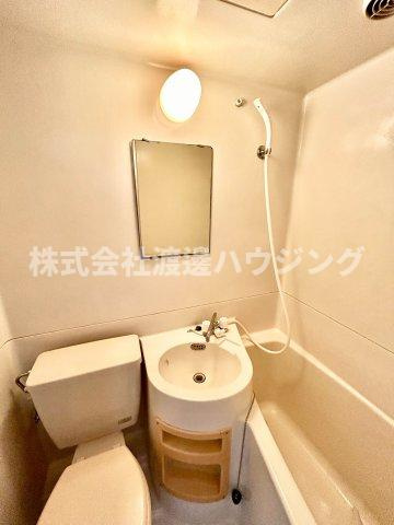 江坂ガーデンハイツの洗面所