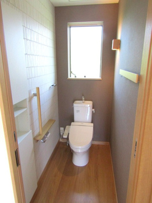 【トイレ】 | 【住友林業施工】甲斐市西八幡 | トイレも気になるポイント