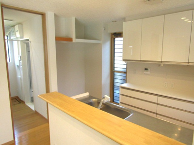 【キッチン】 | 【住友林業施工】甲斐市西八幡 | キッチンでお料理をお楽しみください