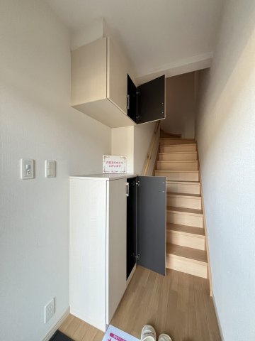 ナチュラル・カラーのバルコニー