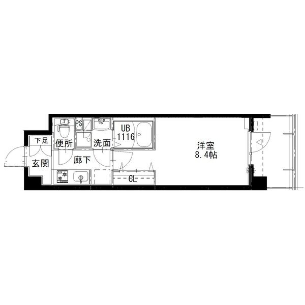 アルティザ姫路の間取り