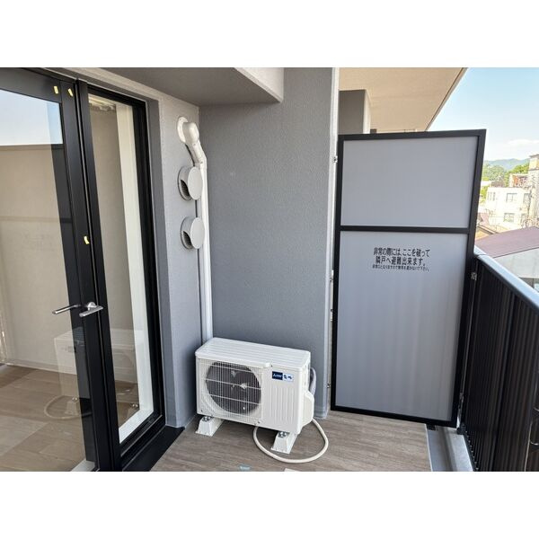 アルティザ姫路のバルコニー