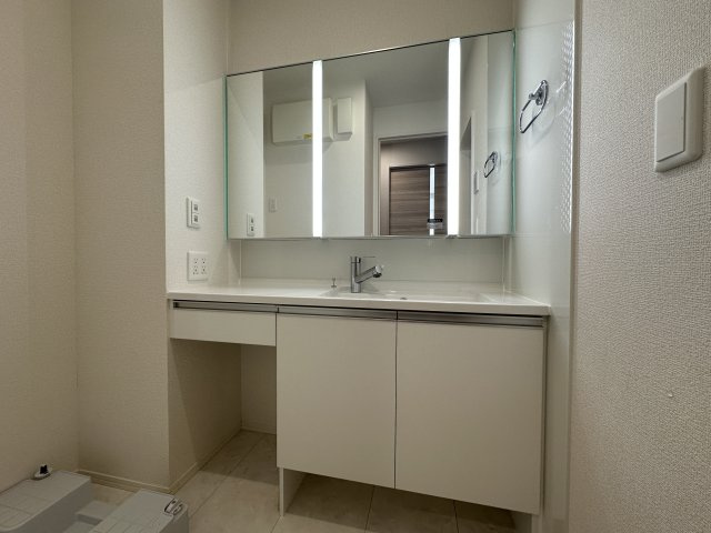 川崎市多摩区中野島２丁目のアパートの洗面所