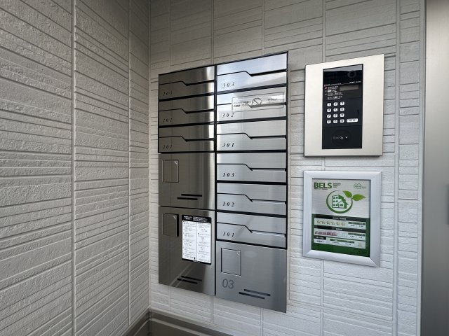 川崎市多摩区中野島２丁目のアパートのセキュリティ