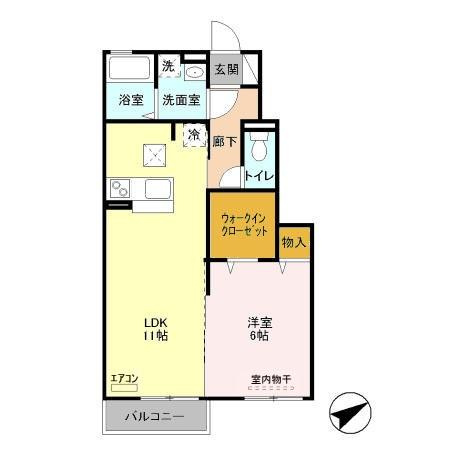 グランシャリオ Ｂの間取り