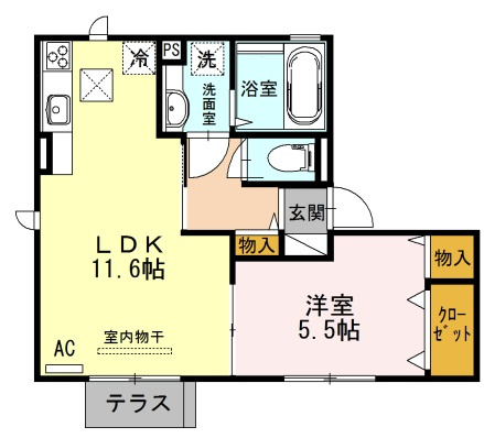神戸6番館の間取り