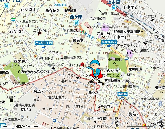 第一マンションの地図
