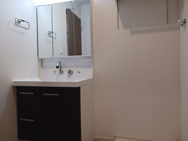 フロンティアの洗面所