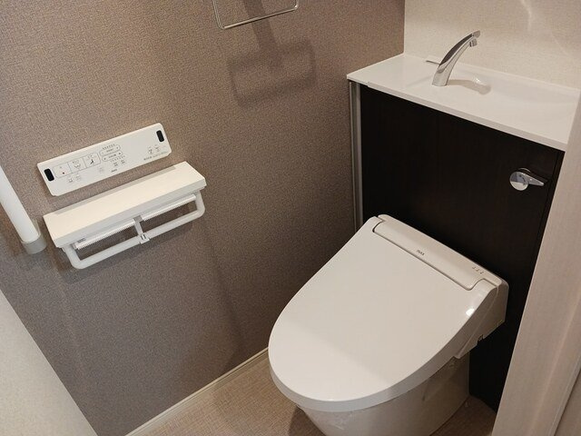 フロンティアのトイレ