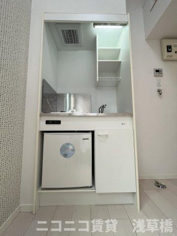 Stage中野Ⅱのキッチン|106号室イメージの為、現状を優先致します。