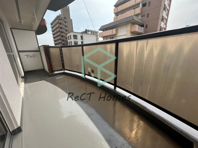 リッチウォーク佃町のバルコニー