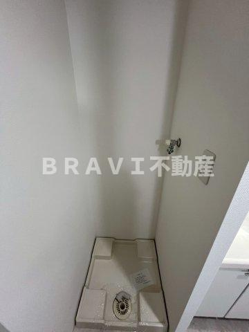 グランシス天満橋　BRAVI不動産の設備|【グランシス天満橋】洗濯機置き場です