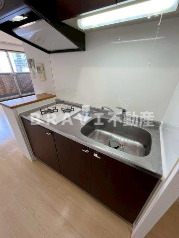 グランシス天満橋　BRAVI不動産のキッチン|【グランシス天満橋】キッチンです