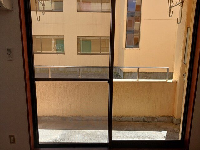 グリーンハイツのバルコニー