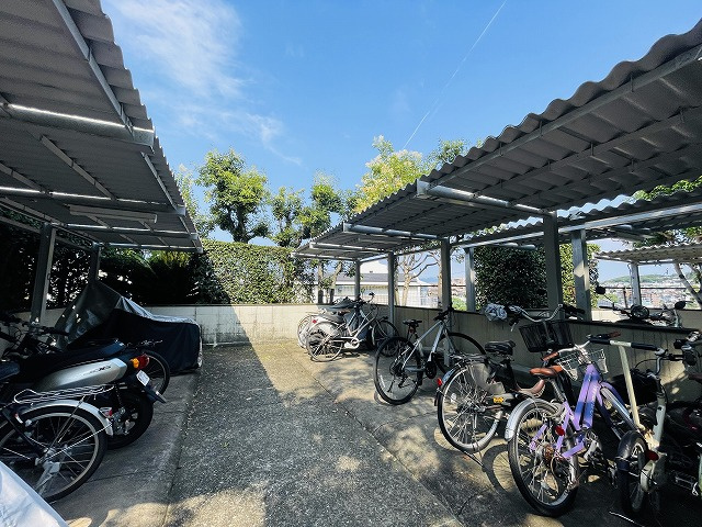 【駐輪場】 | パークハイツ平尾山荘31号棟
