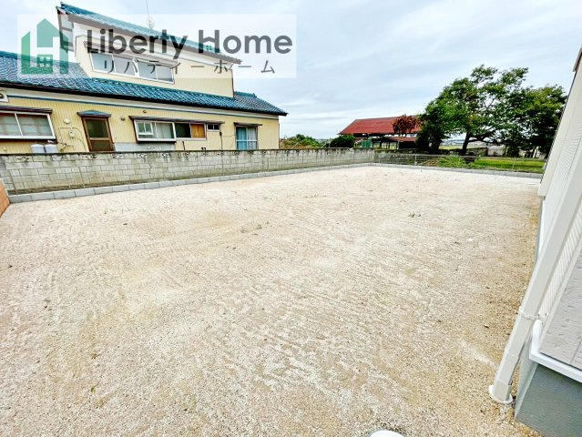 第1常総市向石下　新築戸建　2号棟の庭