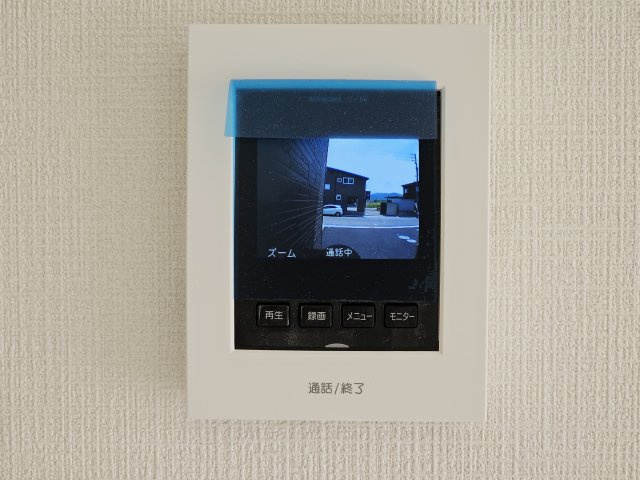 中津川市駒場第４の防犯設備|モニター付きインターホン