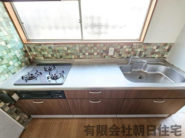 【キッチン】 | 山代町中古戸建 | きれいなキッチンです