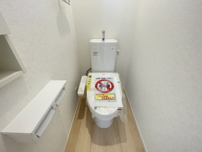 【トイレ】 | 金武町屋嘉　第2（全2棟）ラスト2号棟 | 2号棟　温水洗浄便座♪