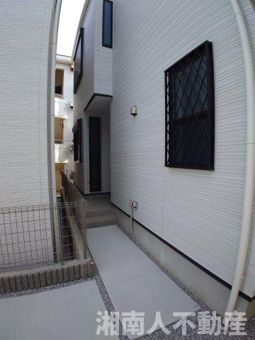 平塚市高浜台　新築戸建の外観|建物外観を気になさる方へ、見た目の良い物件です