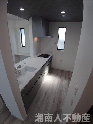 平塚市高浜台　新築戸建のキッチン|お料理しやすいキッチンです