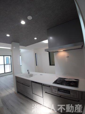 平塚市高浜台　新築戸建のキッチン|使いやすいキッチンです