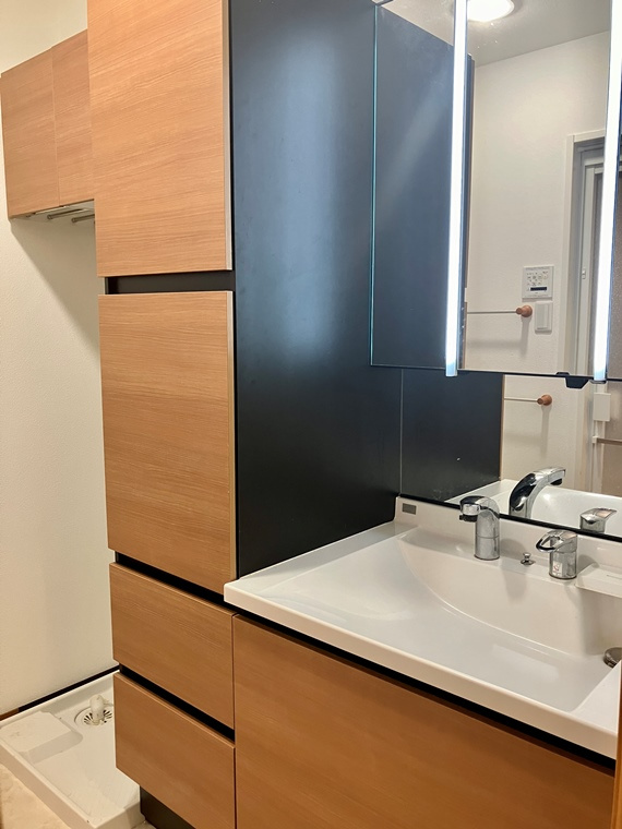 ラビ代々木上原の洗面所