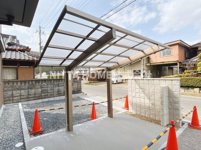 リジエール南屋敷Ⅲのその他共用部分|屋根付きの駐輪場は無料で使用OK◆