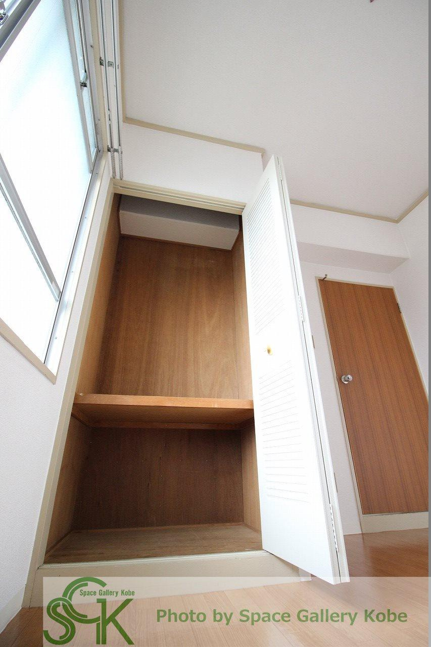 檜笠ハイツの収納|※同物件の別のお部屋の写真です※