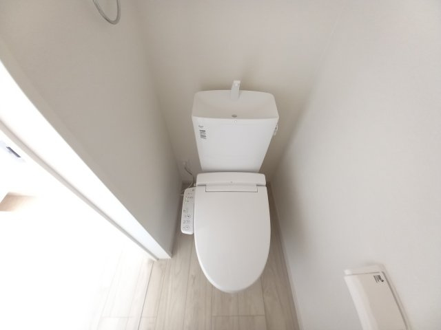 水戸市河和田　1期のトイレ|温水ウォシュレット付きトイレでゆっくりと快適なお一人時間を～