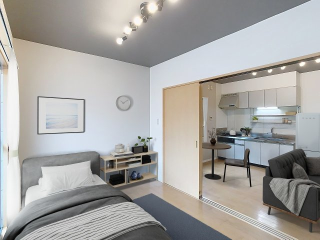 ブルーナ田園の居間・リビング