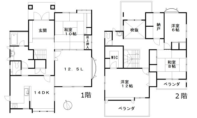 安佐南区高取北４丁目 の間取り