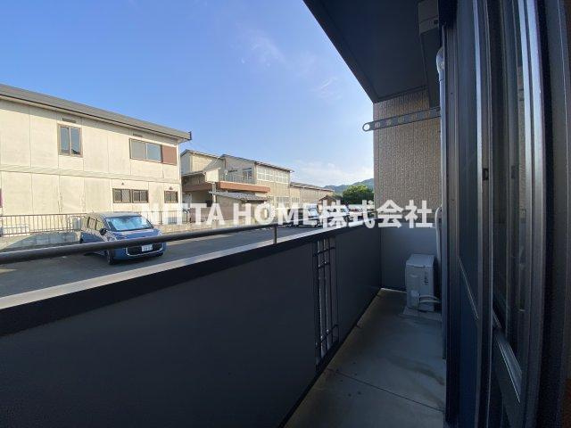 ハル・フォーレⅠ・Ⅱのバルコニー|2階のバルコニーです◆
