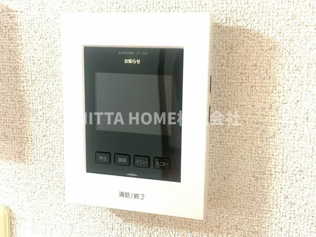 ハル・フォーレⅠ・Ⅱのセキュリティ|TVインターホンもありますよ!(^^)!
